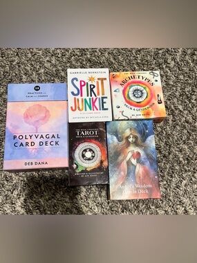 Assorted Oracle & Tarot Decks - Colorful Deck Set